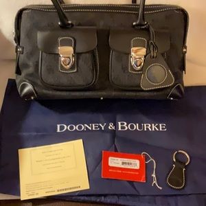 Dooney and Bourke Double Pocket Tote